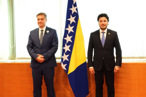 Zamjenik predsjedavajuće Predstavničkog doma PSBiH dr. Denis Zvizdić razgovarao sa potpredsjednikom Vlade Crne Gore